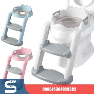 كرسي المرحاض  مع سلم متدرج