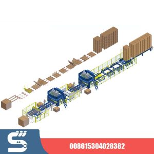 خط إنتاج ألواح خشبية أوتوماتيكية بالكامل